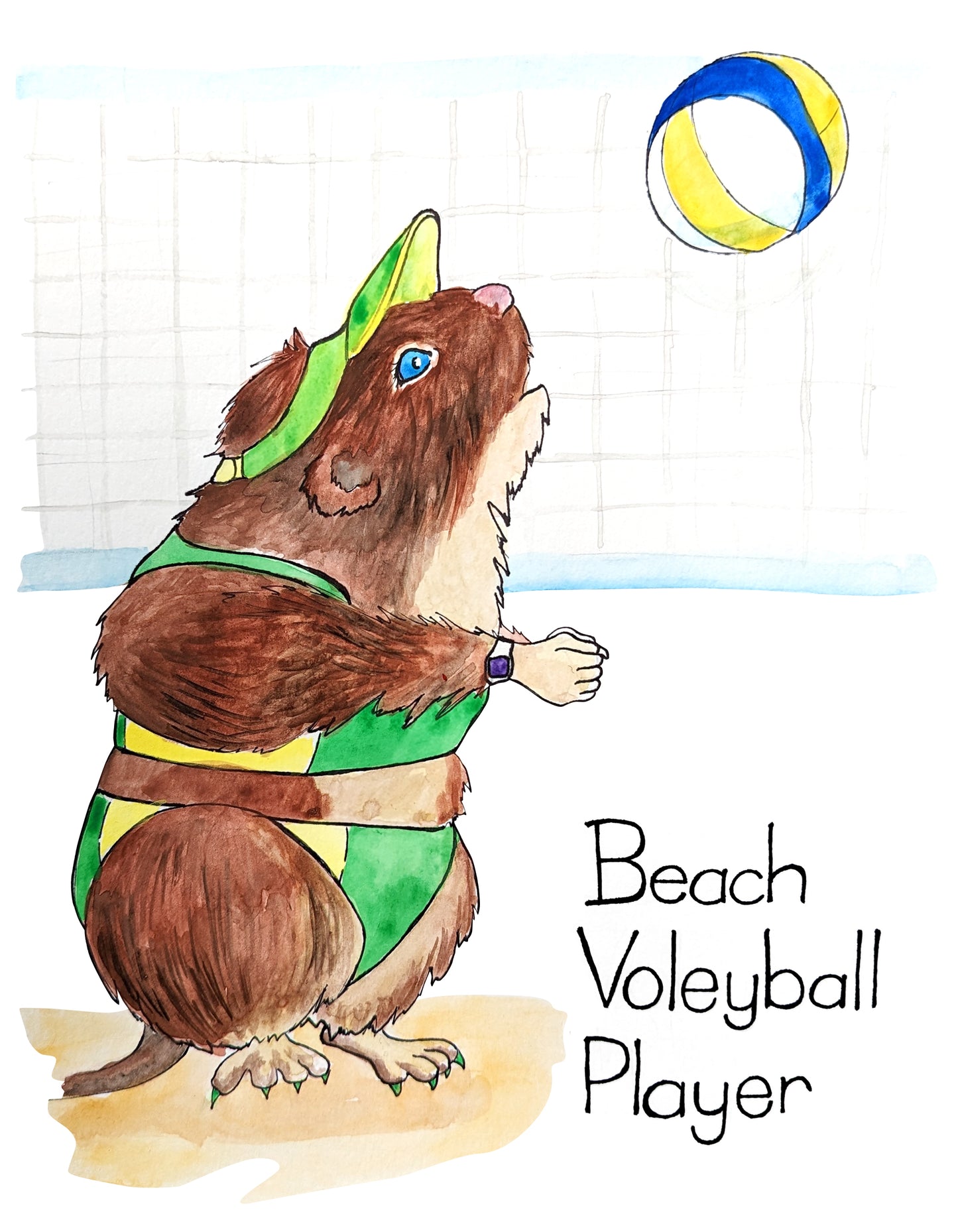 Beach Voleyball Player