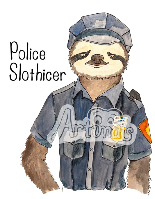 Police Slothicer