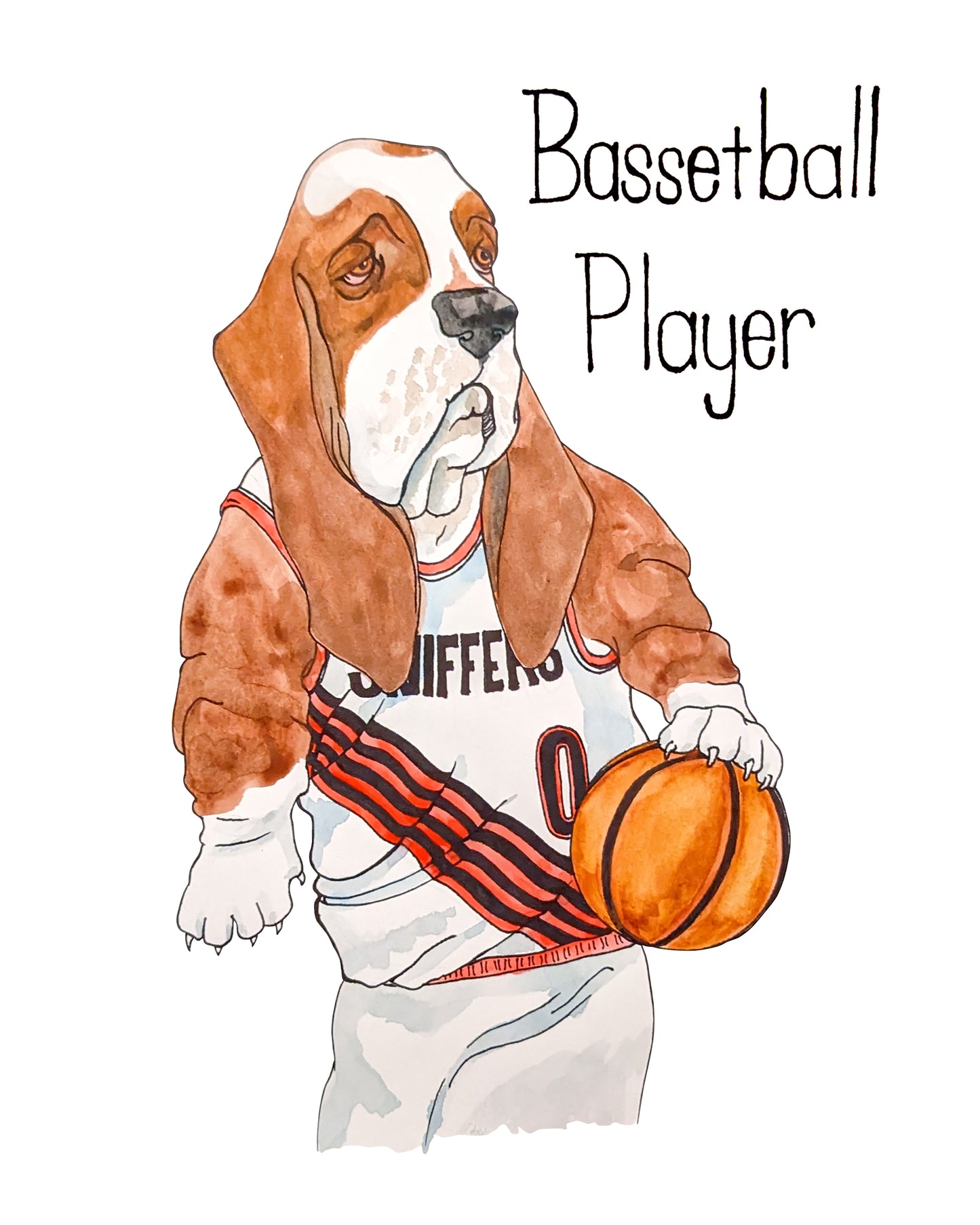 Bassetball Player